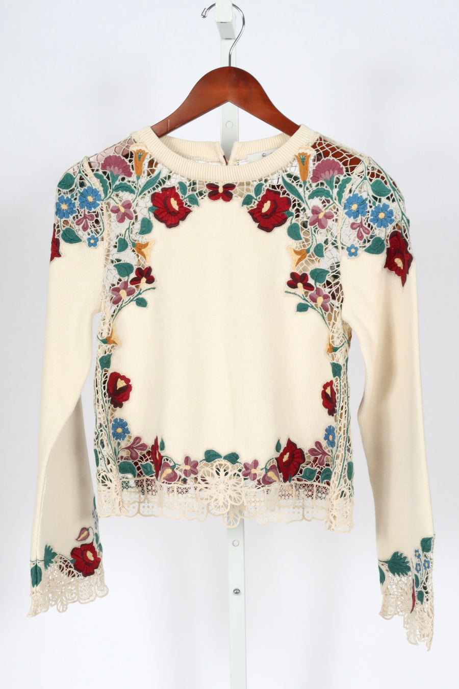 Katharine Embroidered Sweater - Multi