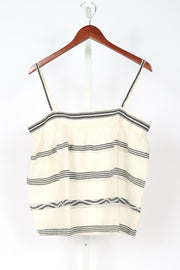 V-Neck Hardware One-Piece Swimsuit