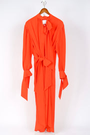 V-Neck Hardware One-Piece Swimsuit