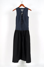 V-Neck Hardware One-Piece Swimsuit