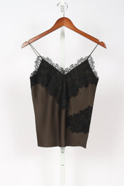 V-Neck Hardware One-Piece Swimsuit