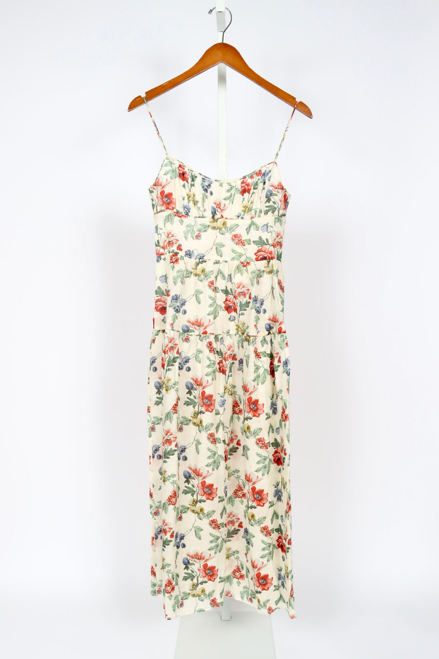 Benoit Dress - Ivory Wild Rose (By Phone Order Only)