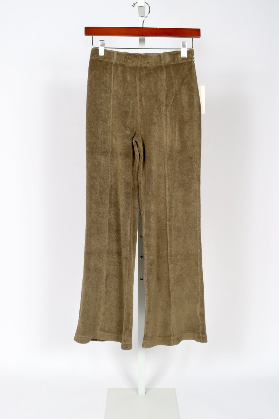 The Fili Kick Flare Pants in Terry - Juniper