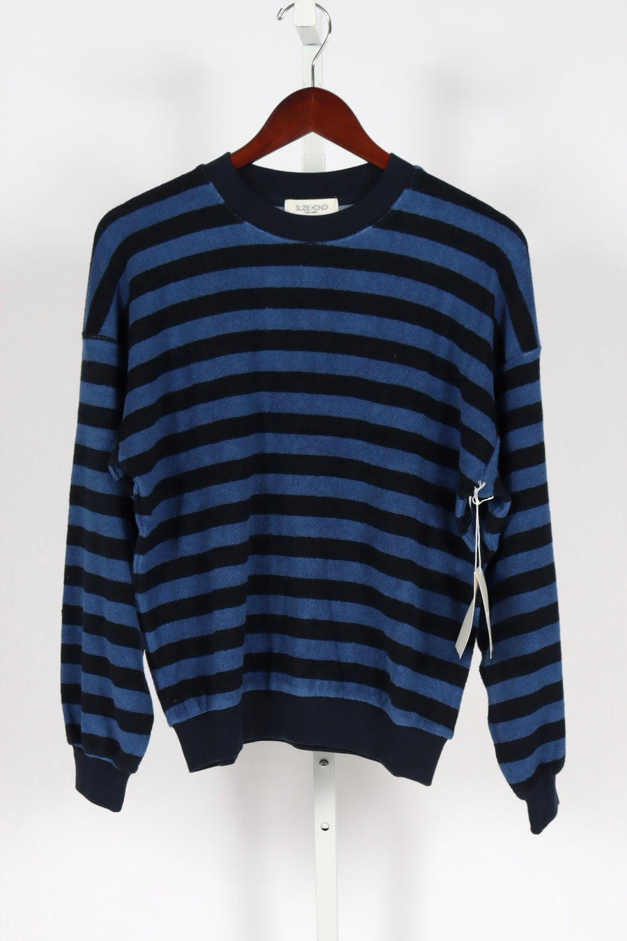 The Sifnos Sweatshirt in Terry - Navy/Blue