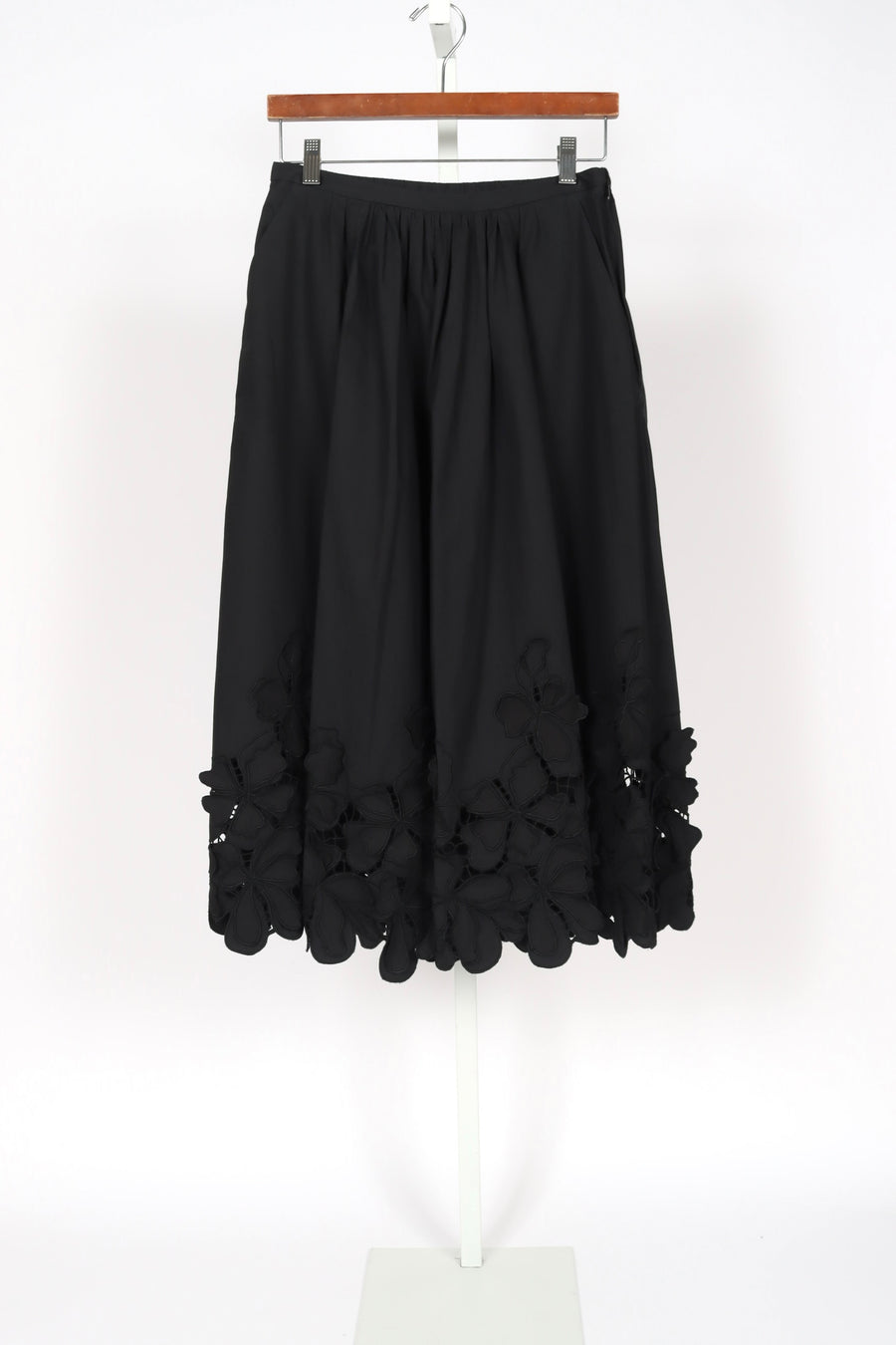 13607_My Skirt - "En Fleur" - Nero
