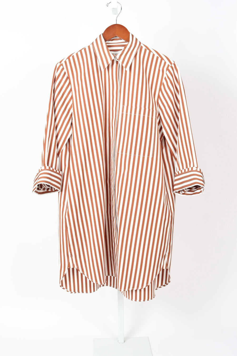 Morning After Dress - Ivory/Cognac