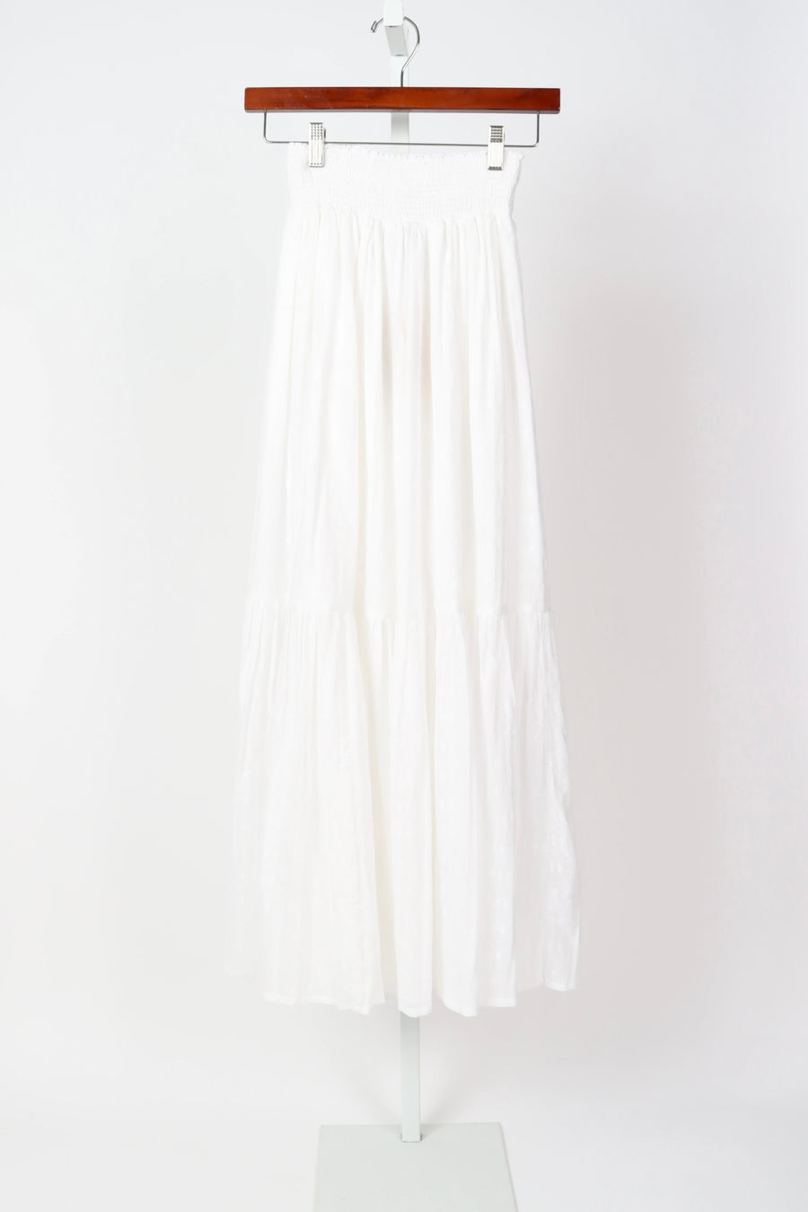 Solstice Skirt - Bright White