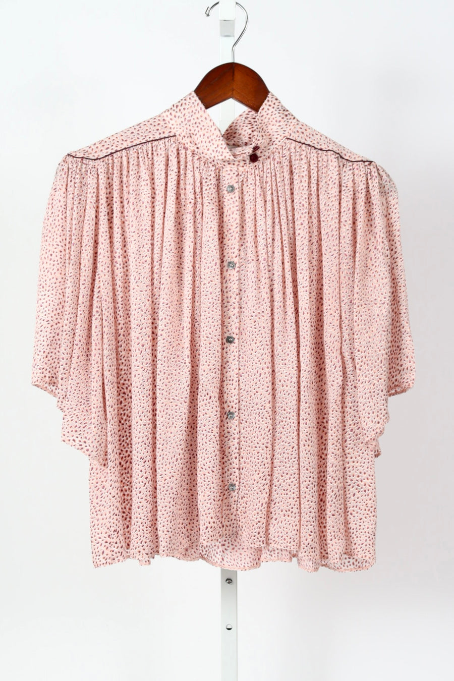 14124_My Shirt - "Les Petites Pois" Shirt - Rubis