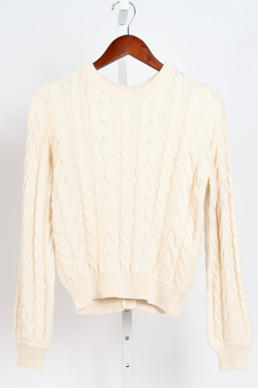 Hilda Cotton Sweater - Off-White
