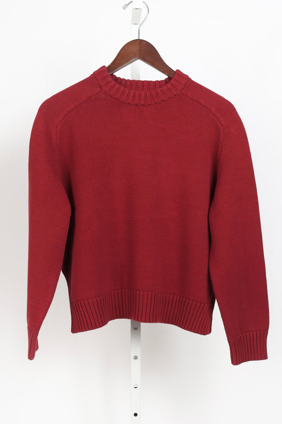 Haruhi Cotton Sweater - Burgundy