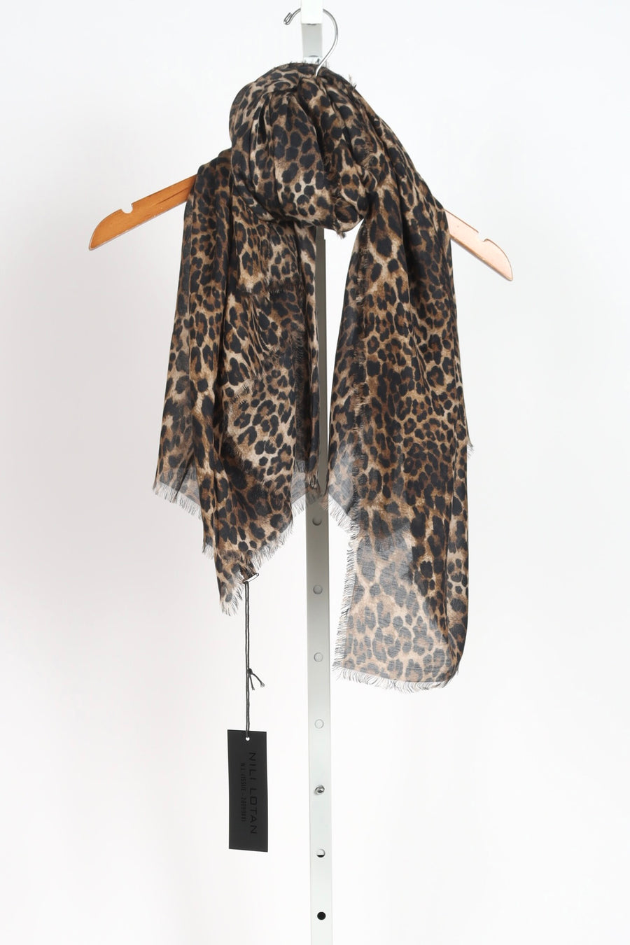 Leopard Cashmere Scarf - Vintage Leopard