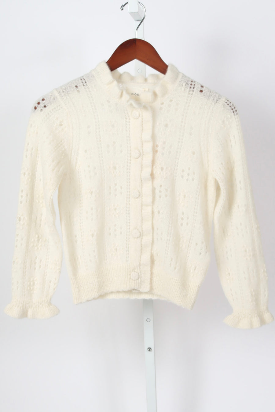 Claudie Cardigan - Ivory (By Phone Order Only)