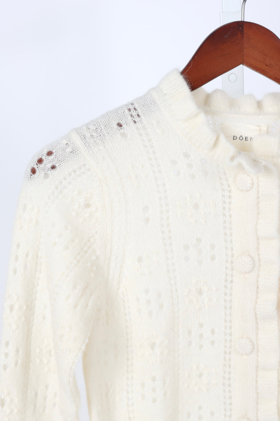 Claudie Cardigan - Ivory (By Phone Order Only)