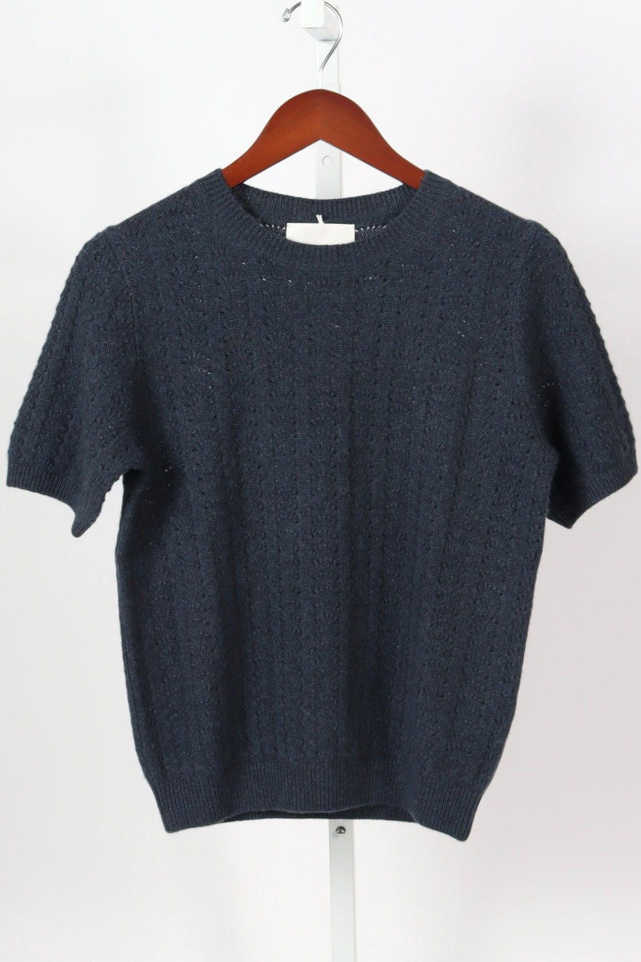 Cecelia Pointelle Sweater - Night Fall