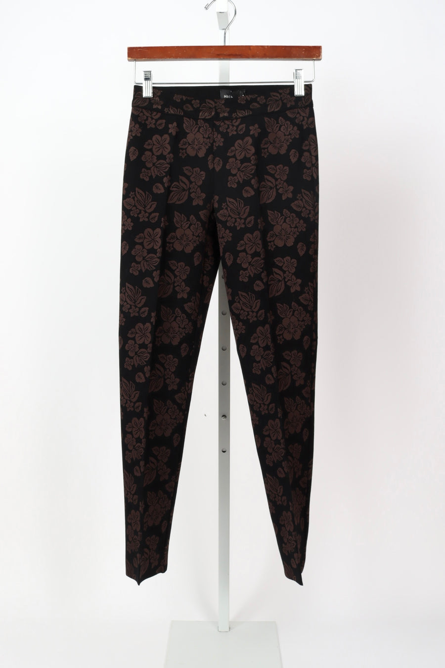 Matte Shine Floral Louis Pant - Black Combo (By Phone Order Only)