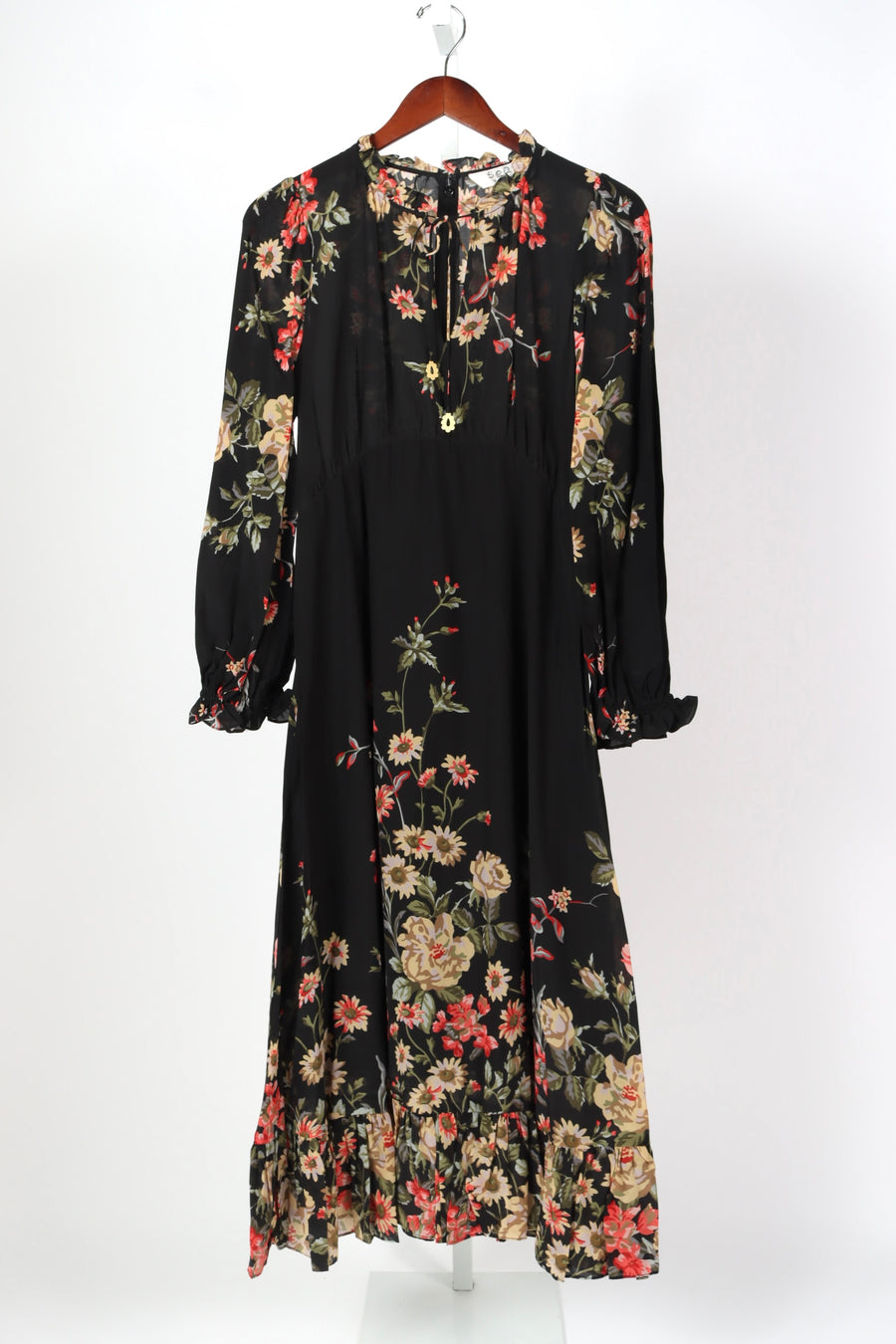 Jolie Print Midi Dress - Multi