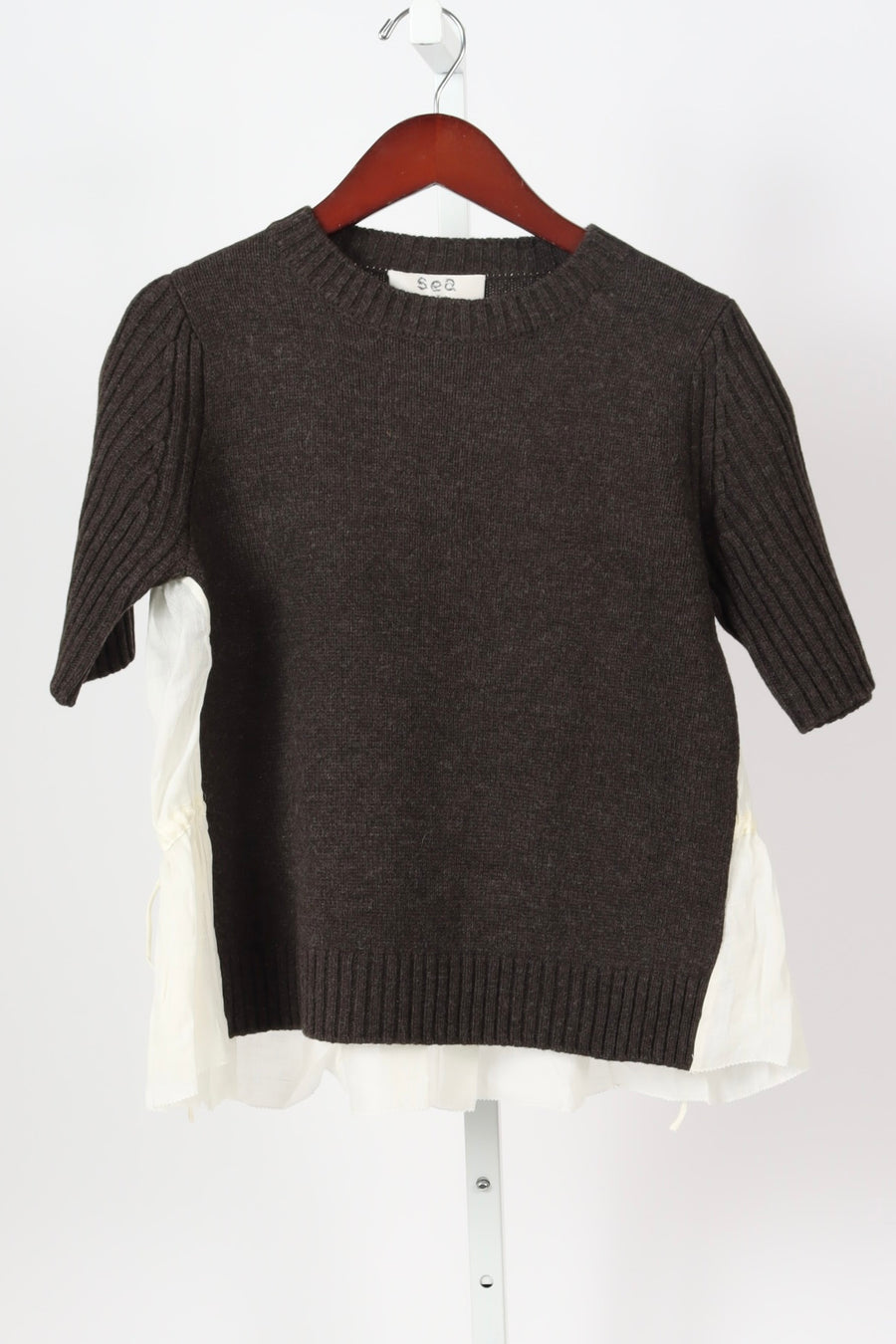 Mallory S/S Sweater - Coffee