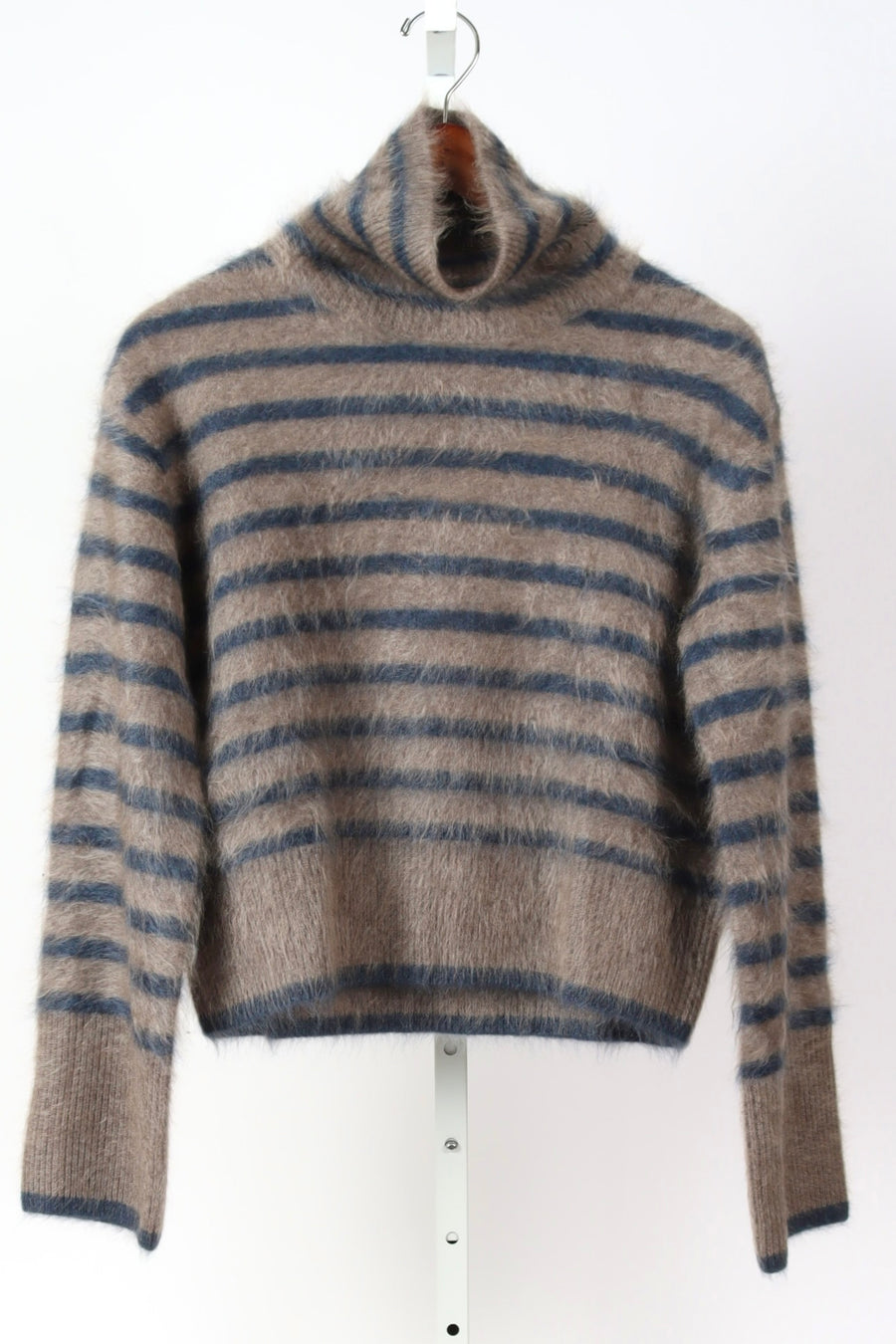 Floren Stripes Sweater - Truffle / Night Fall