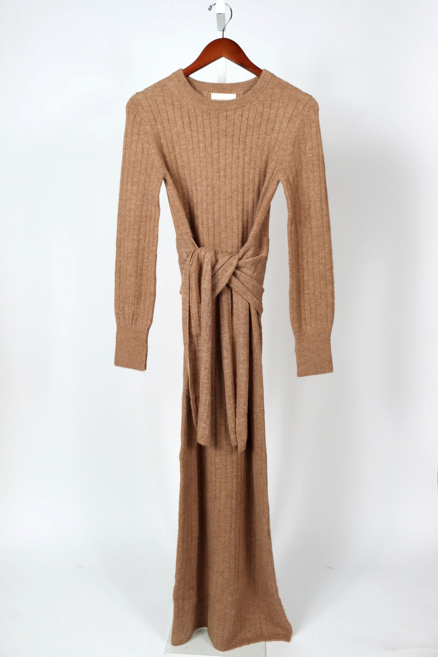 Helene Sweater Dress - Camel