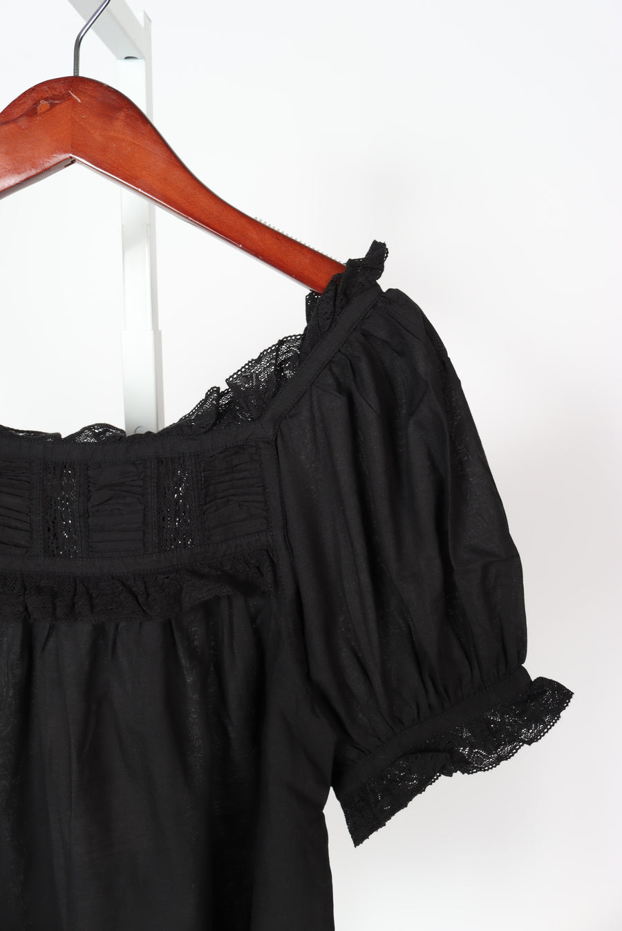 Frances Top - Black (By Phone Order Only)