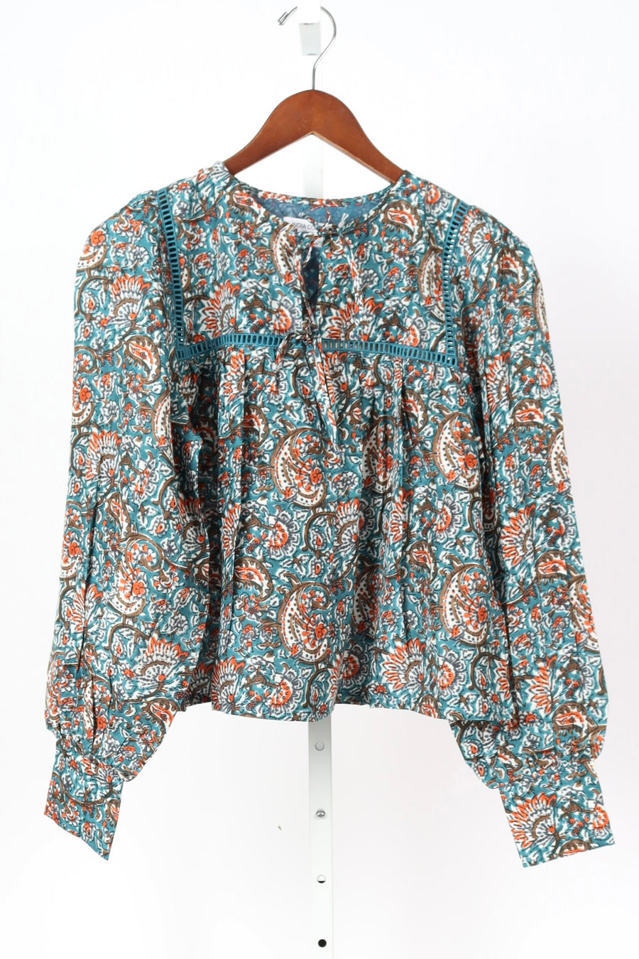 Isla Longsleeve Top - Roma Silk