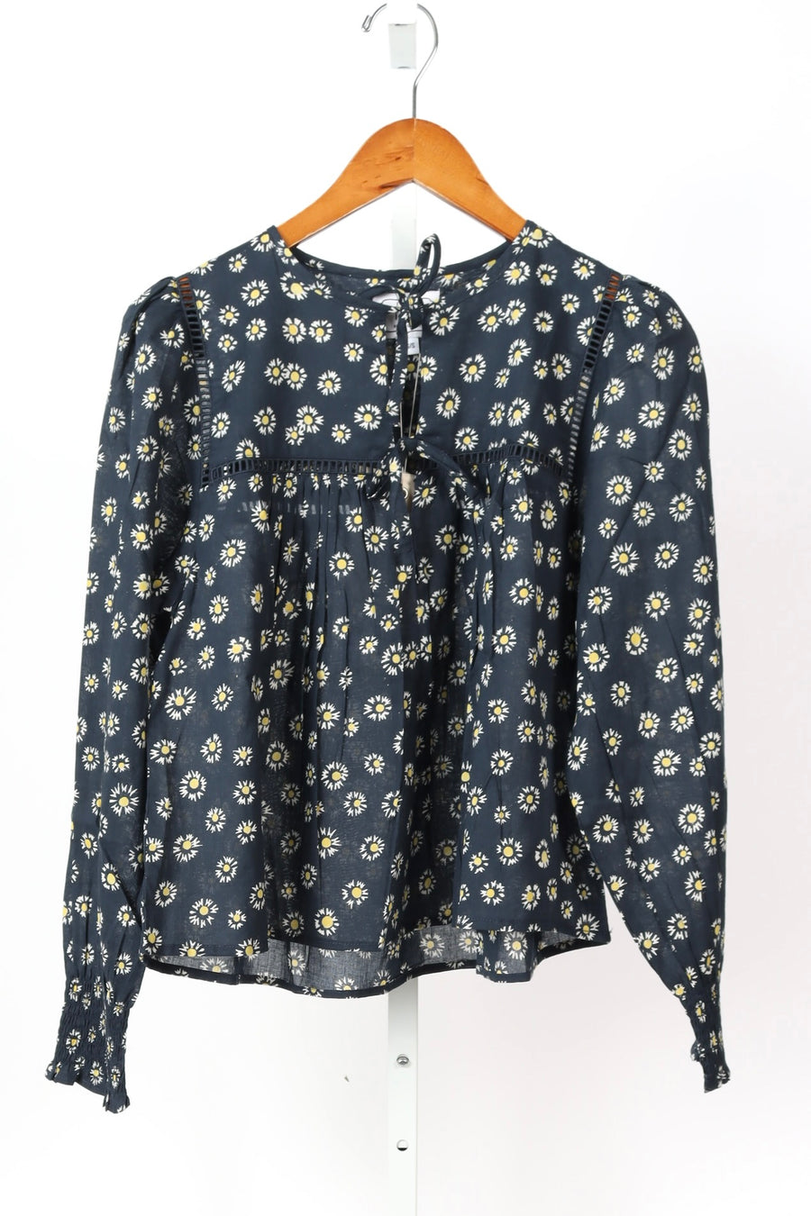 Isla Longsleeve Top 2 - Maritime Daisy Organic