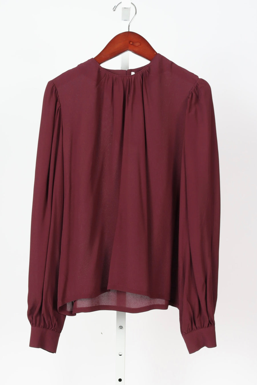 Gathered Neckline Top - Winetasting