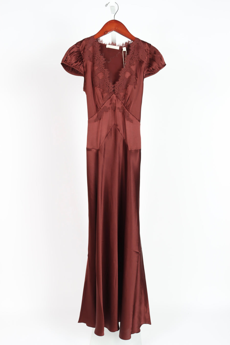 Coraline Dress - Cafe Brun (By Phone Order Only)