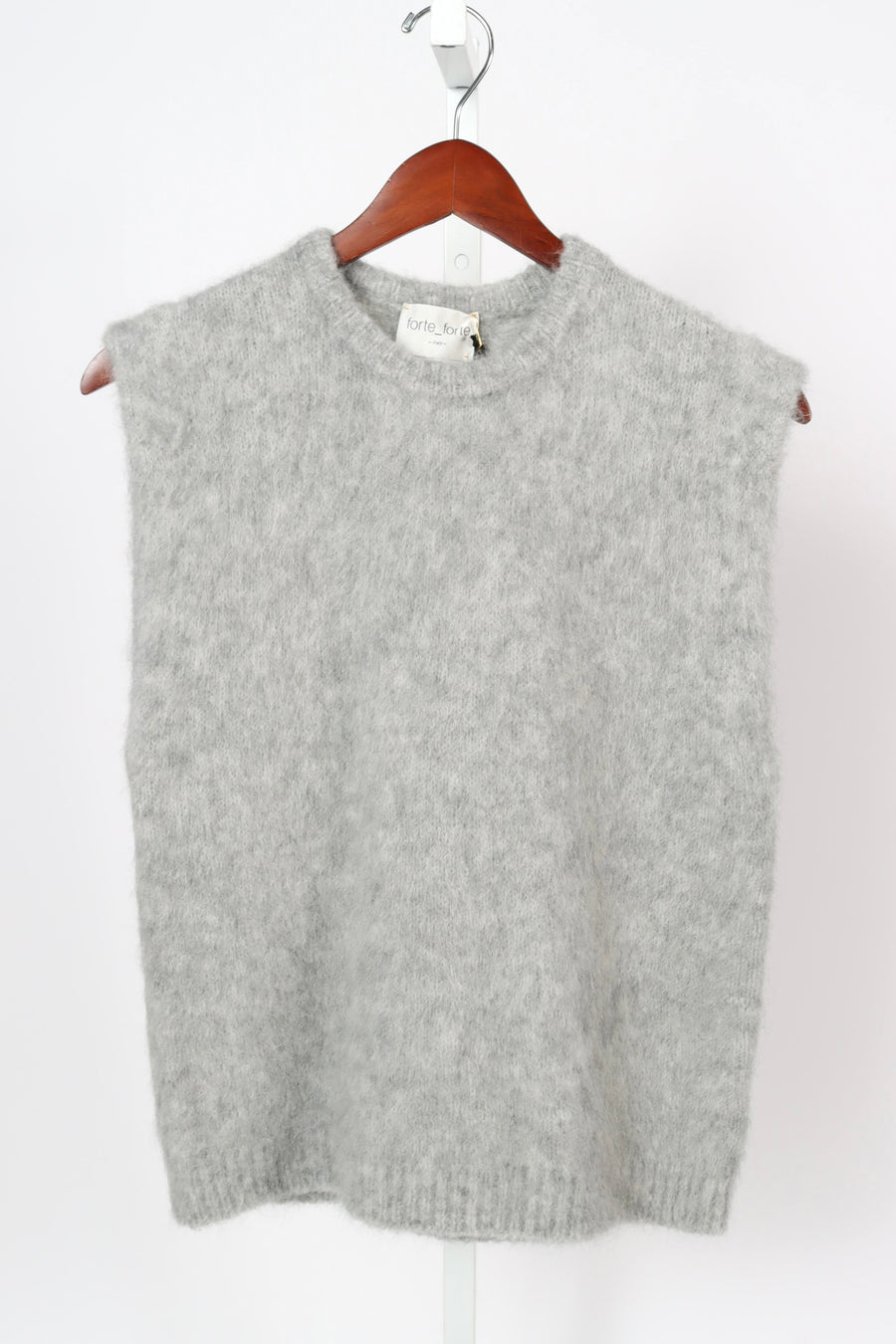 14449_My Knit - Suri Alpaca Oversized Vest - Pearl