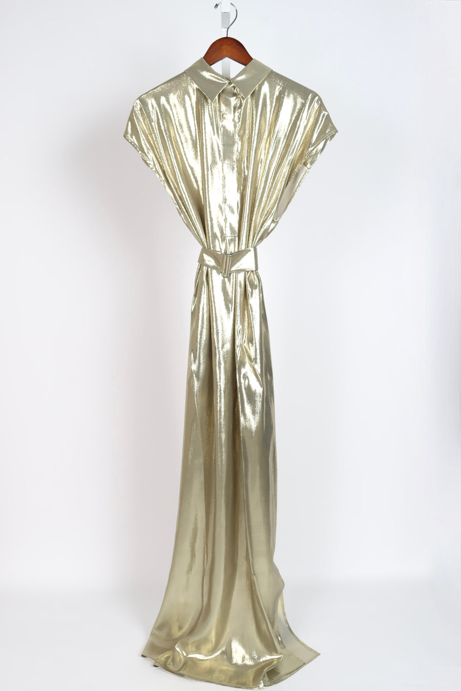 Francesca Sleeveless Dress - Gold