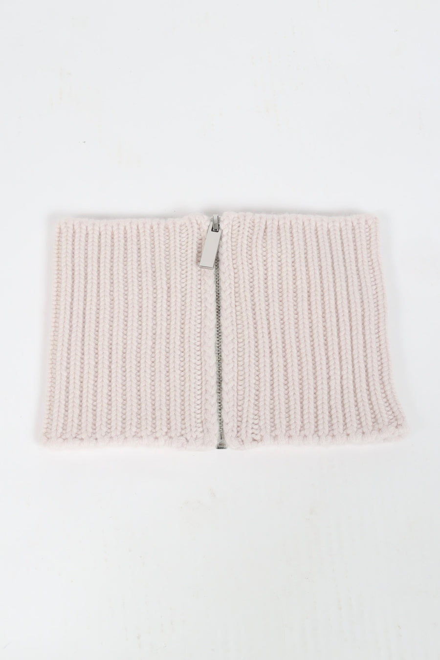 Knit Cashmere Collar - Nude