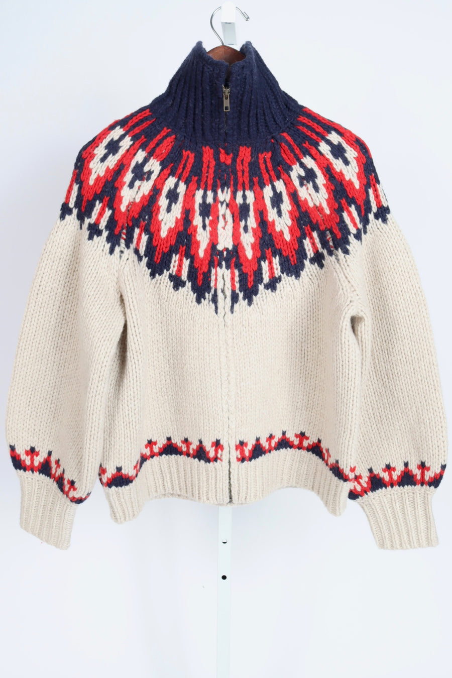 The Nordic Sweater - Glacier Fair Isle