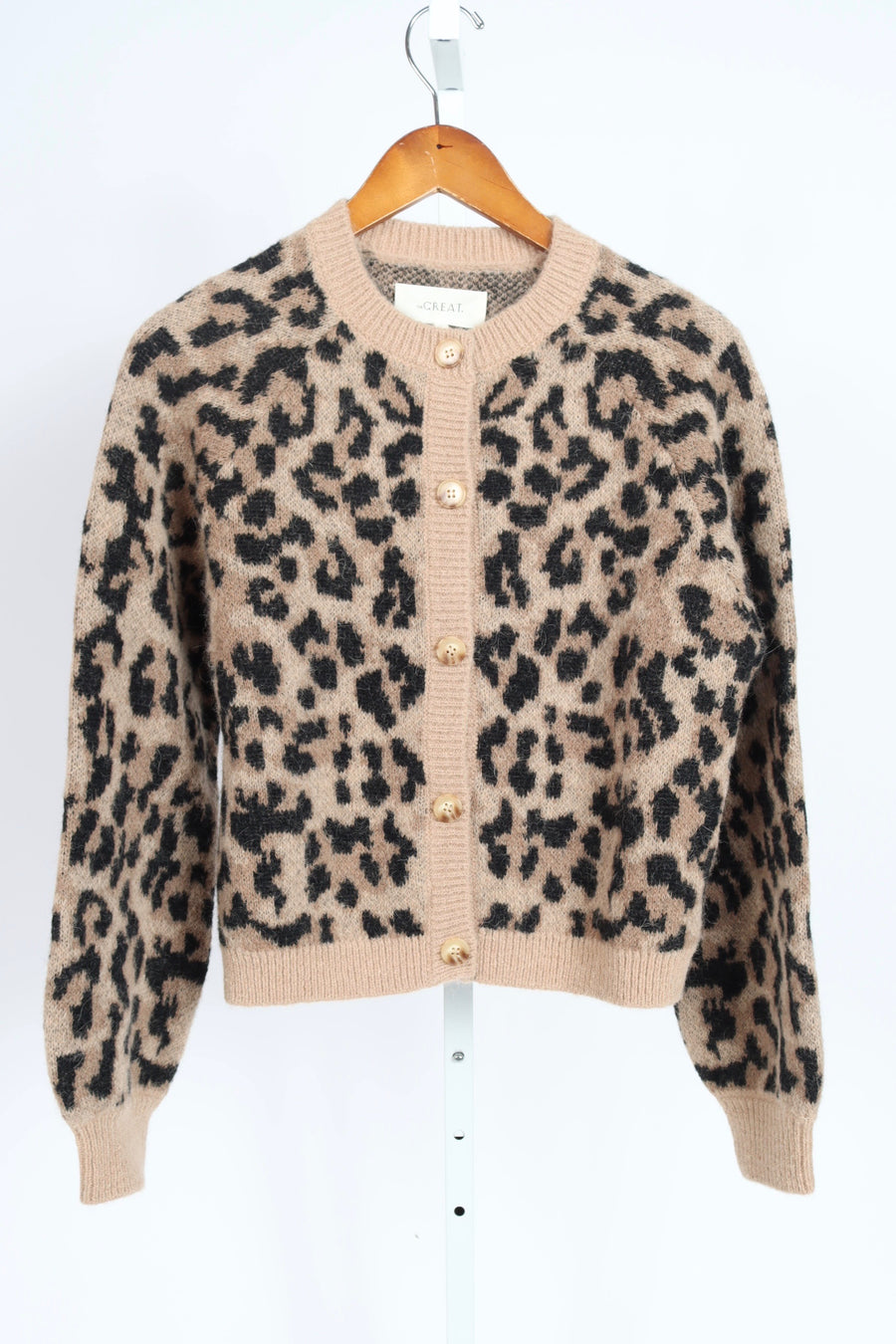The Windsor Cardigan - Leopard