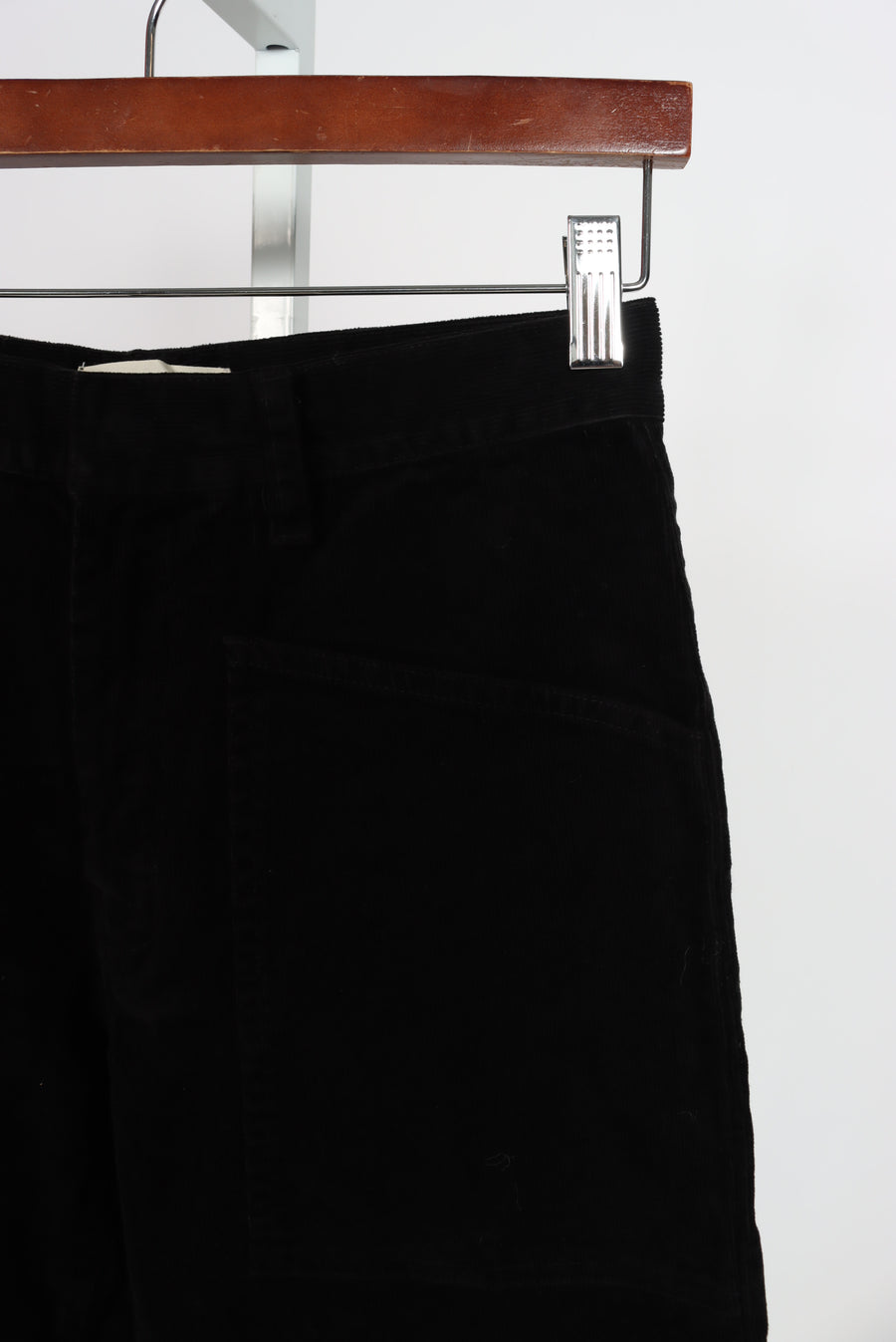 Shon Corduroy Pant - Jet Black