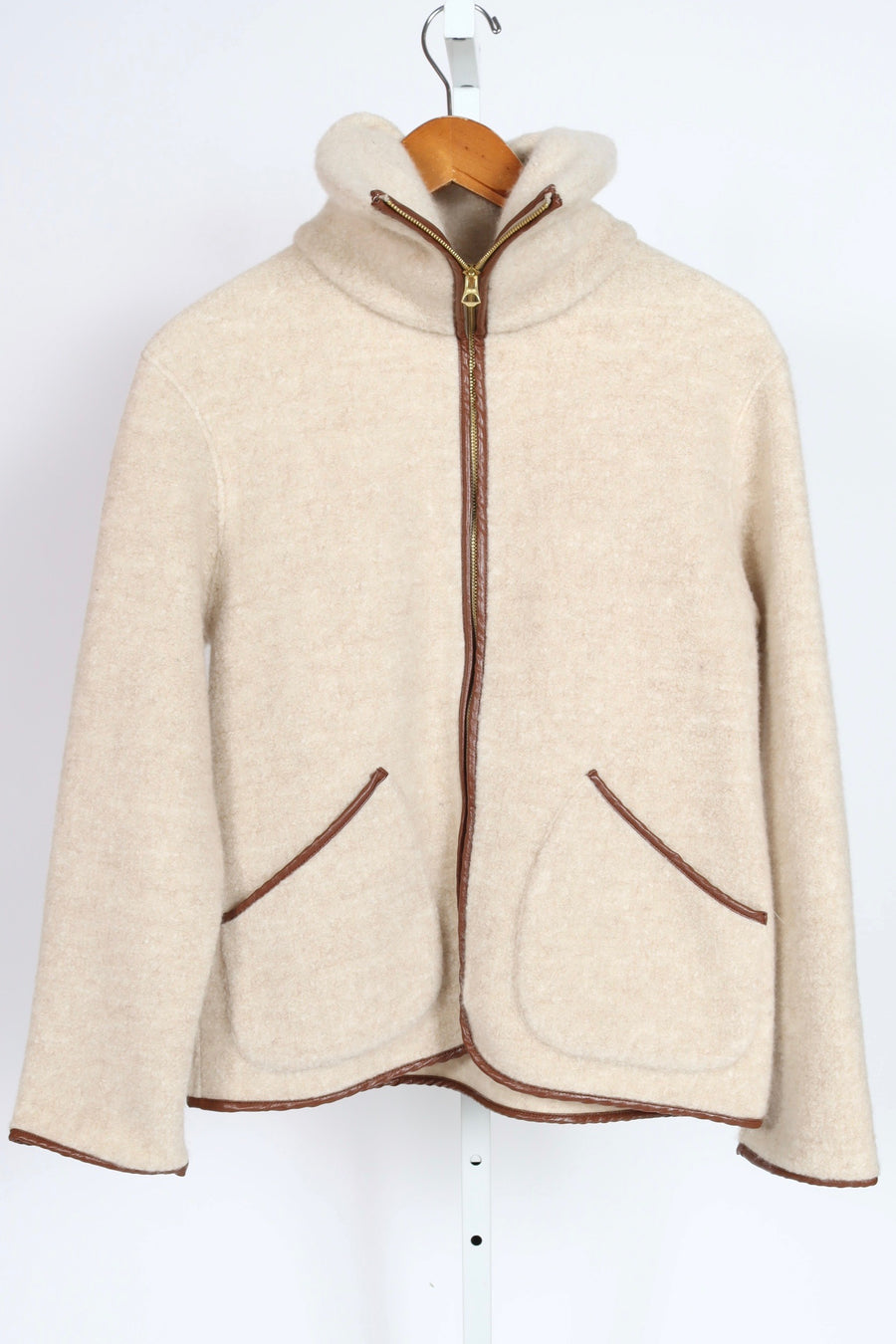 Teddy Sherpa Jacket - Cream