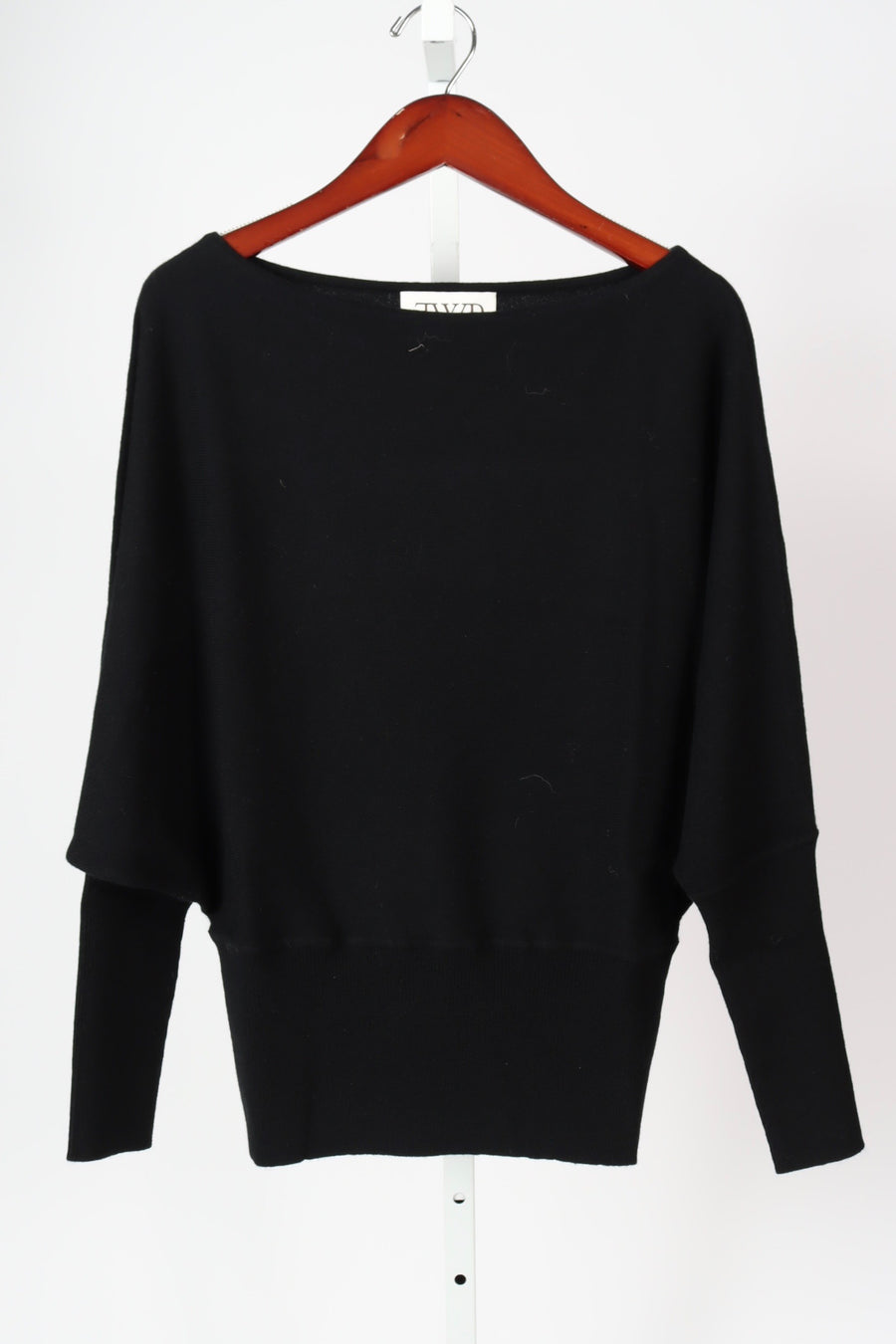 Off The Shoulder Knit - Black