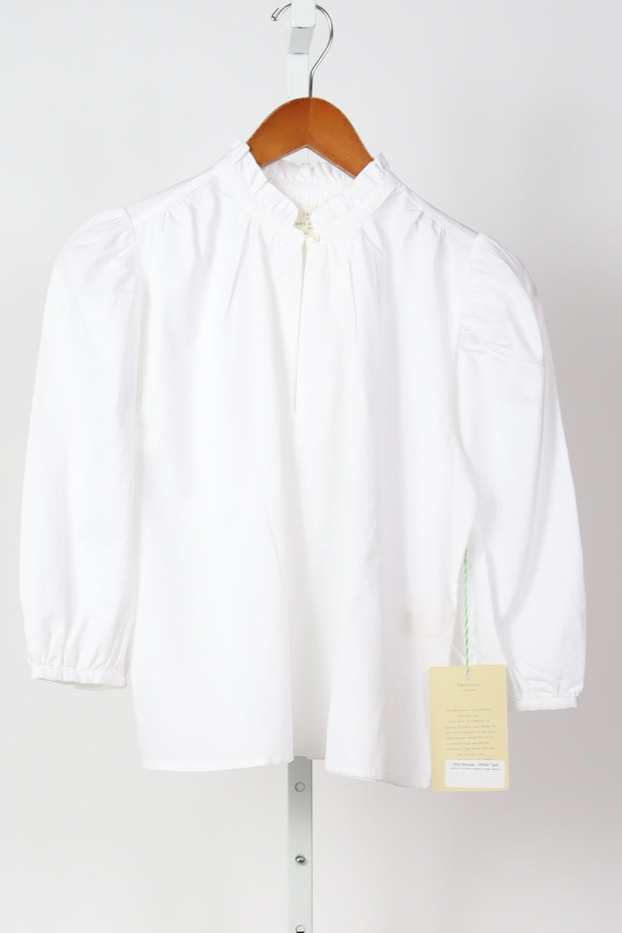 Orly Blouse - White Twill
