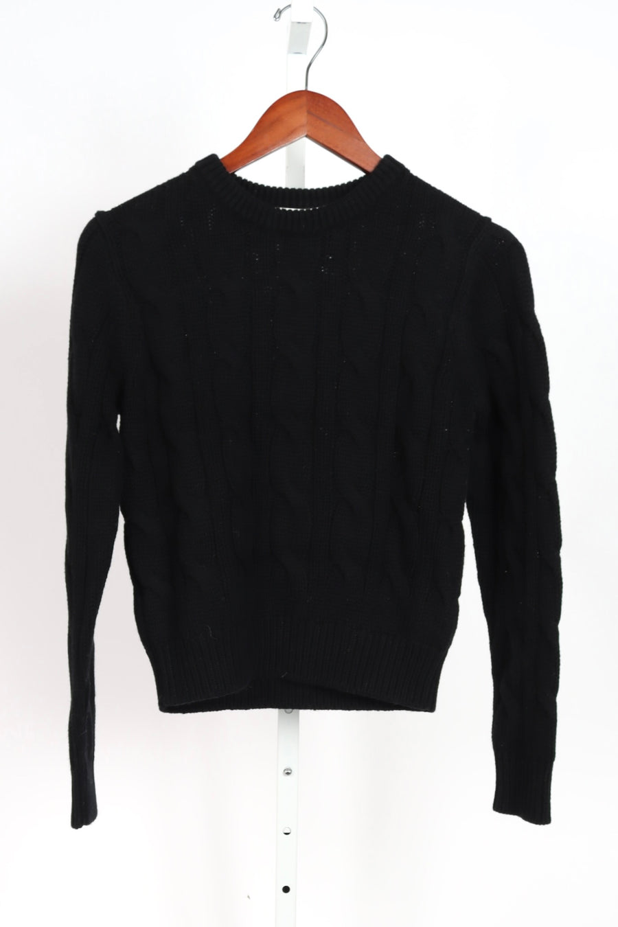 Sloane Cotton Cashmere Sweater - Black
