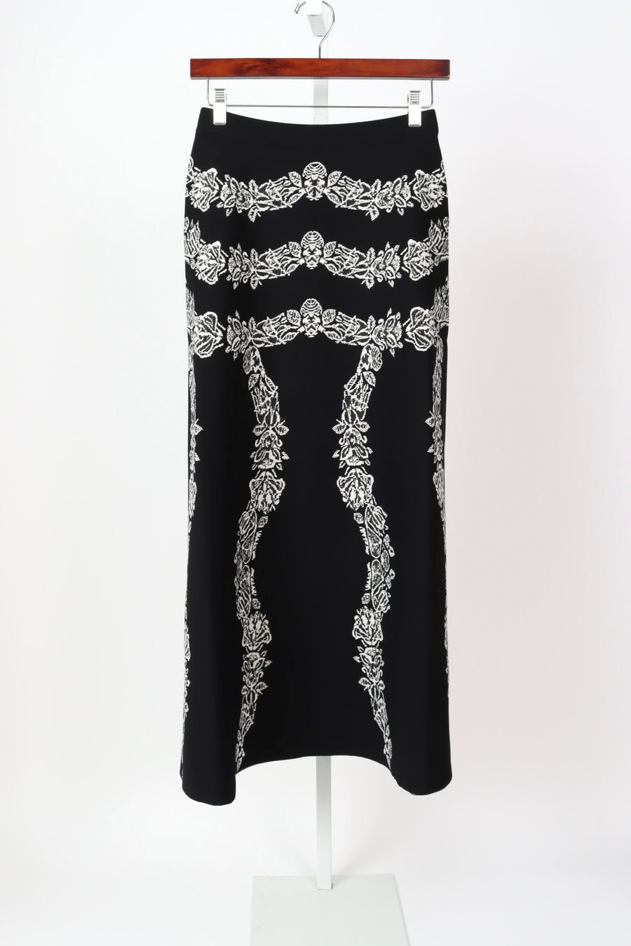 Valencia Jacquard Midi Skirt - Nior