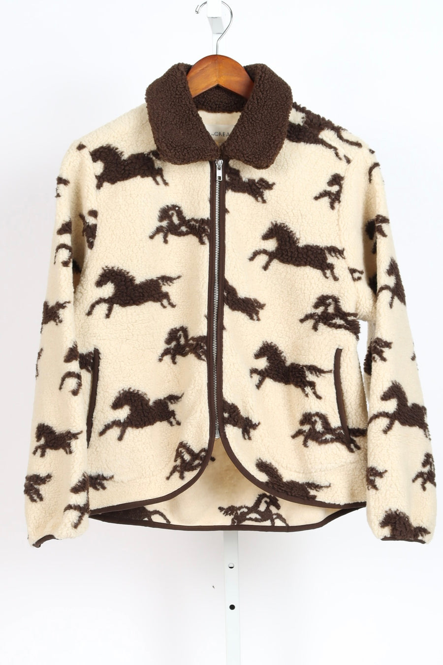 The Pasture Jacket - Cream w/ Hickory