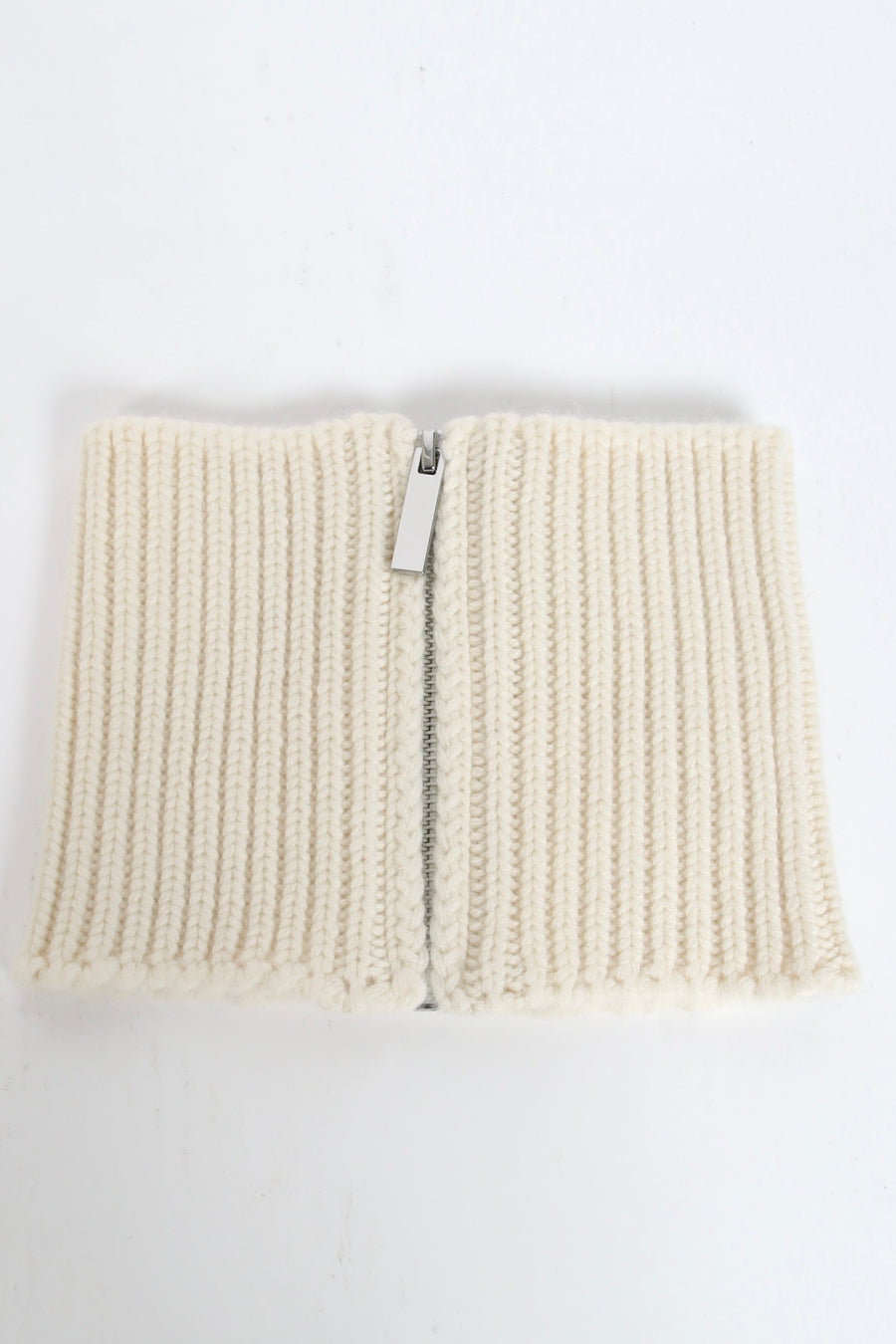 Knit Cashmere Collar - Ivory