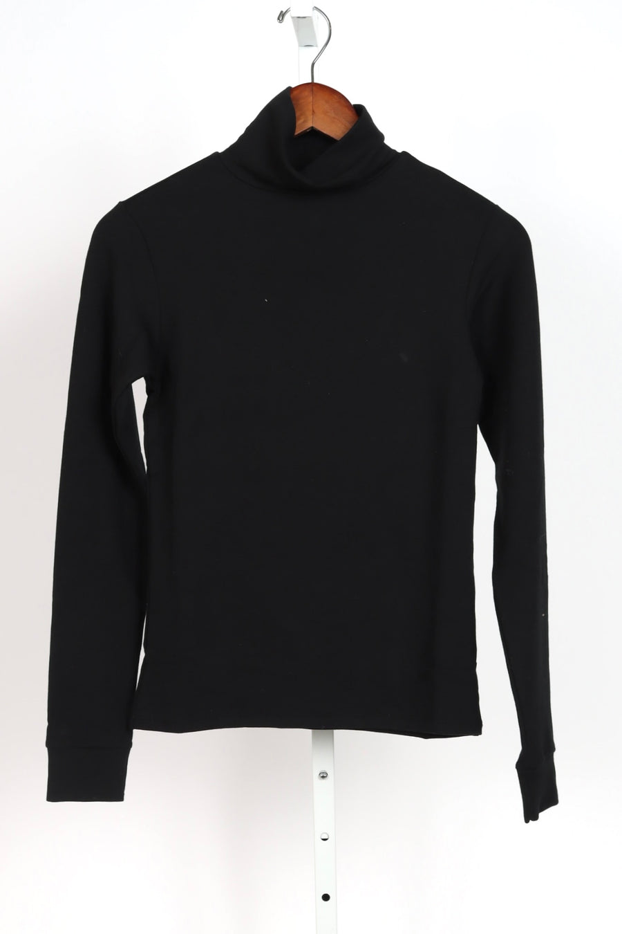 Little Turtleneck - Black Organic