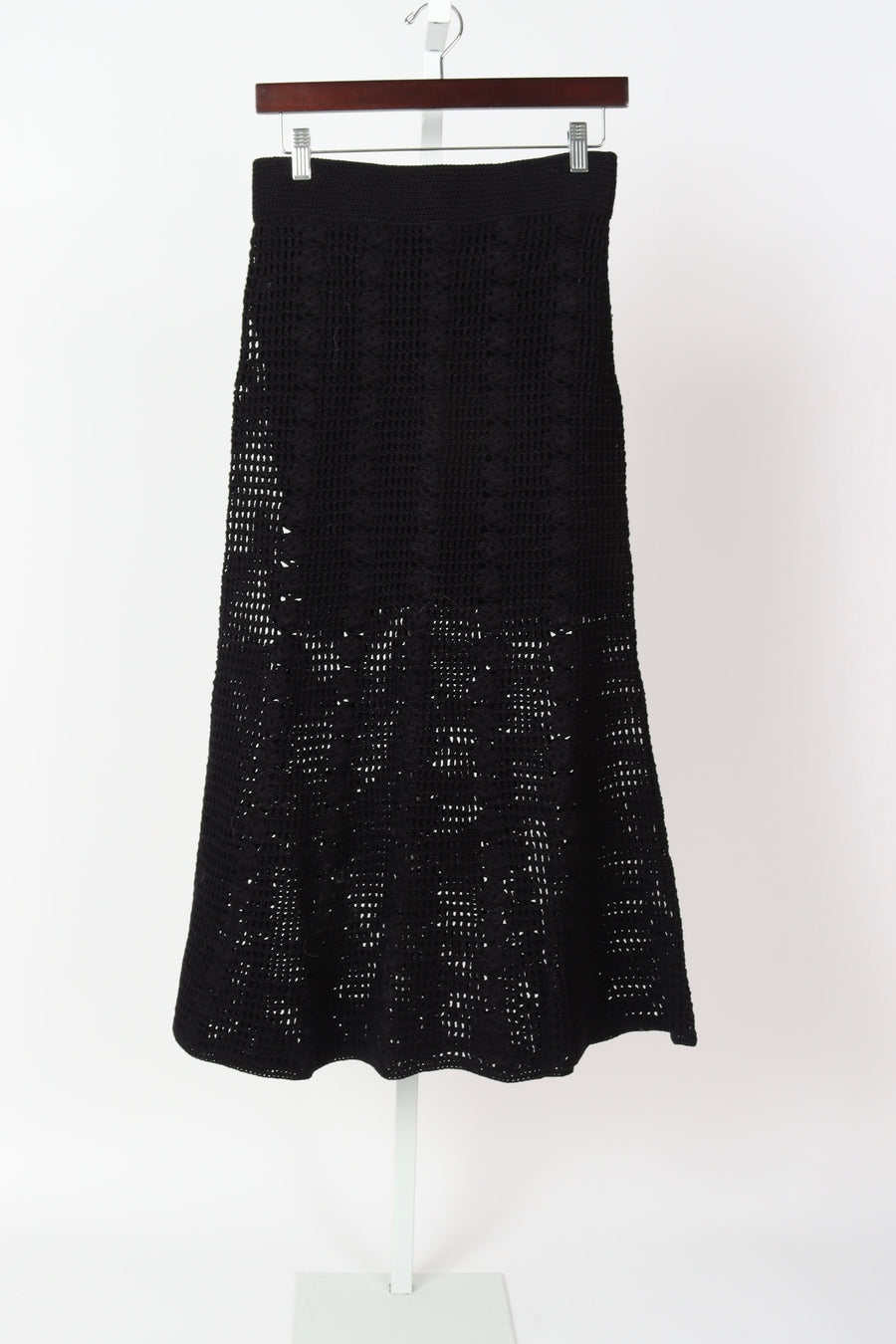 Sia Crochet Skirt - Black