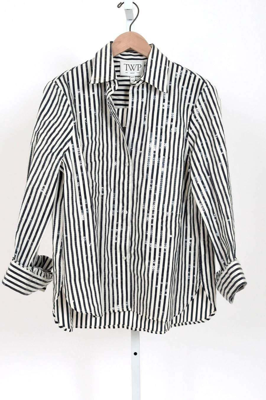 Next Morning - Sequin Indigo/White