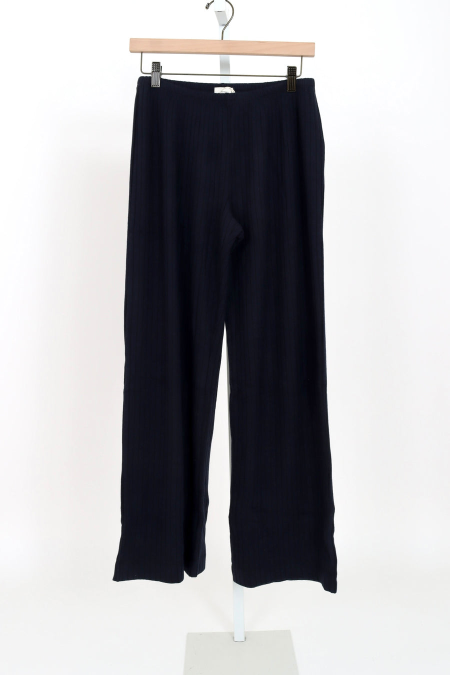The Sweater Rib Simple Pant - Navy