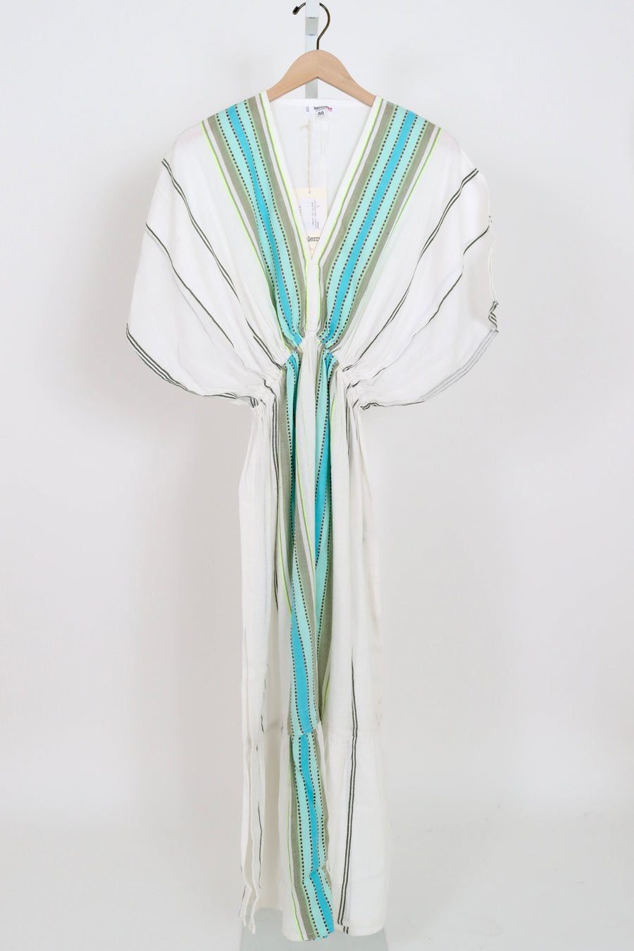 Leila Plunge Dress - Genet Mint