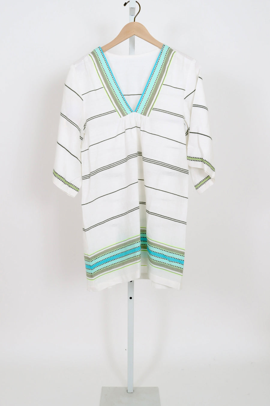 Belkis V-Neck - Genet Mint