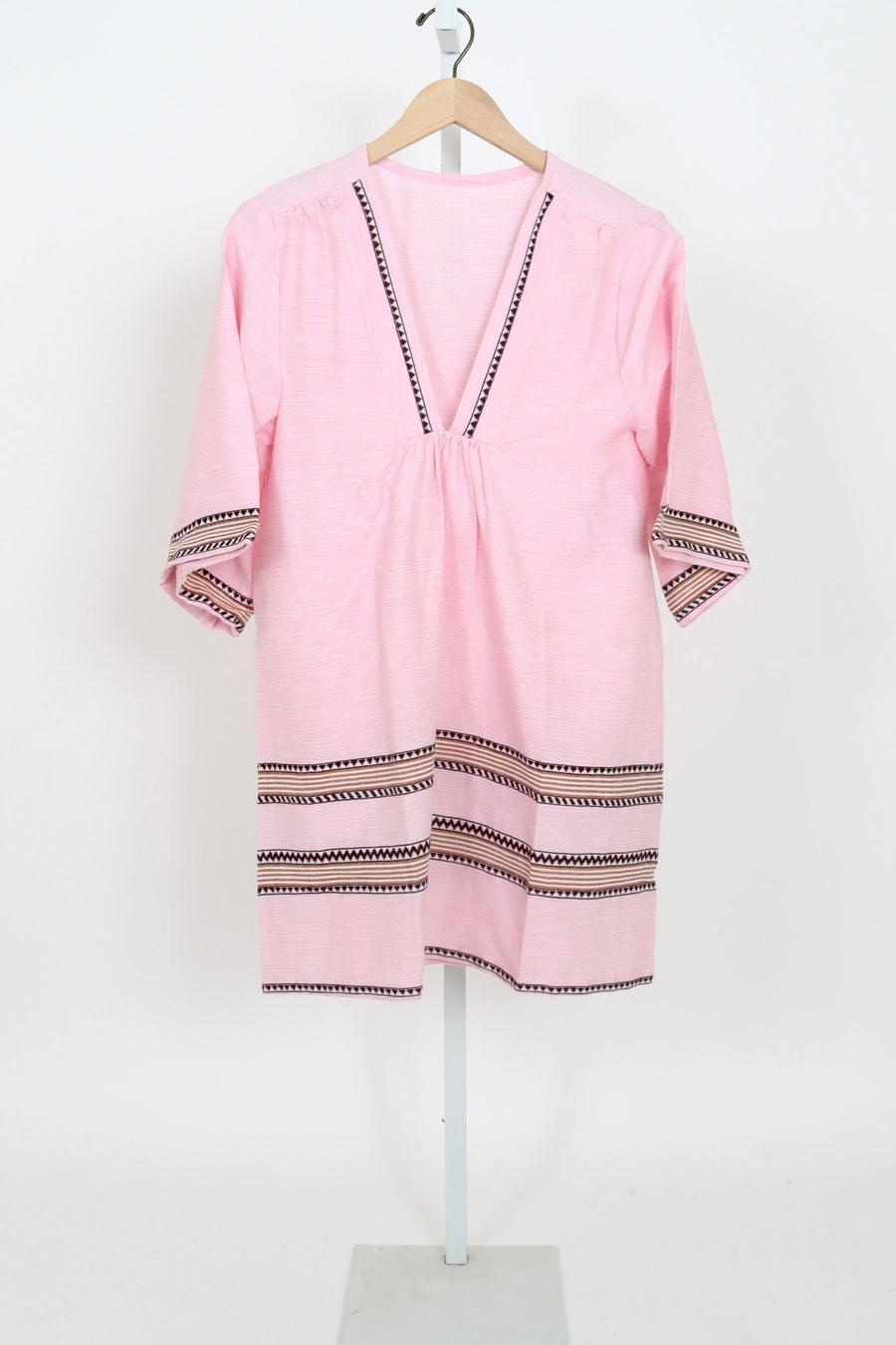Belkis V-Neck - Munit Pink