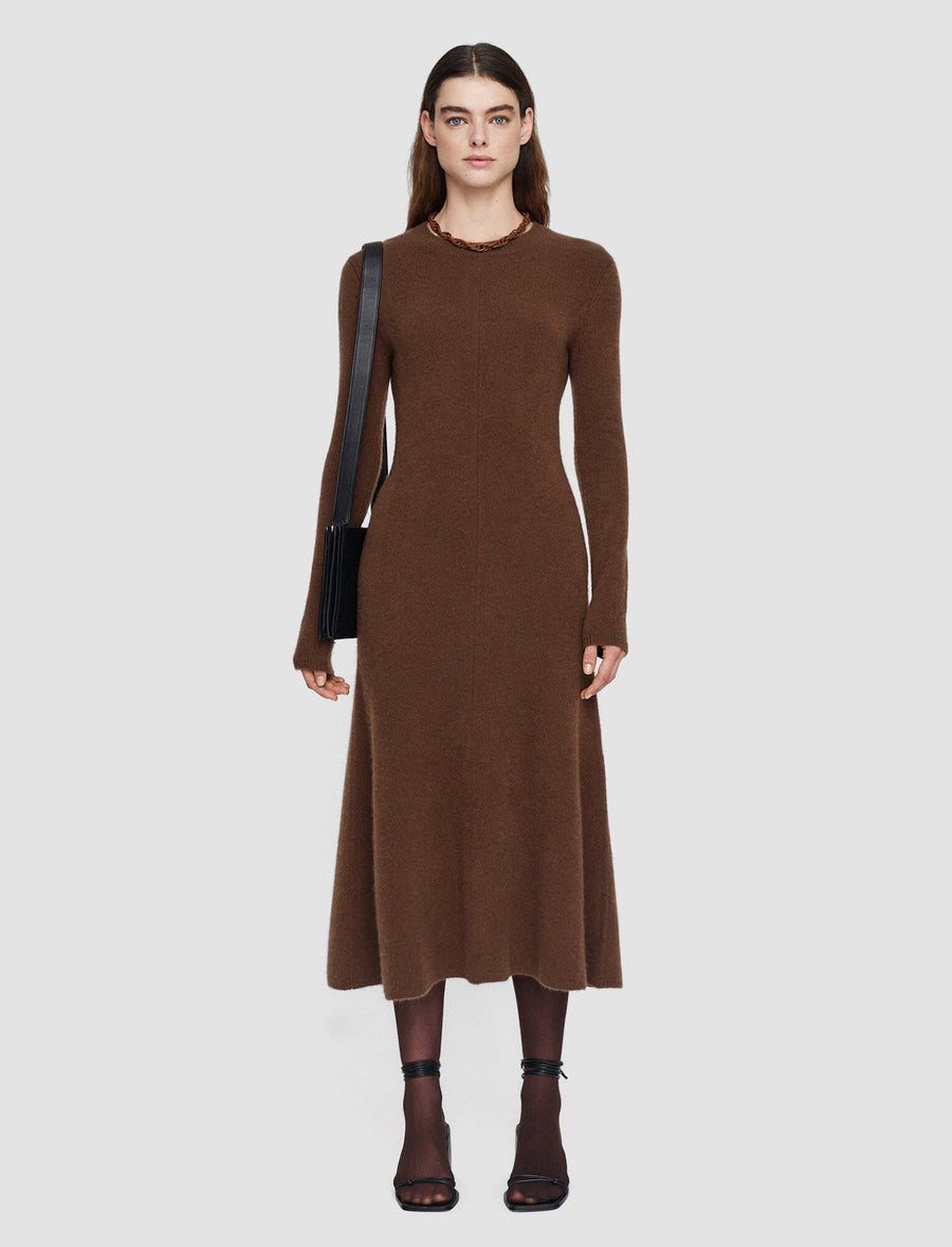 Brushed Cashmere Dress - Arabica