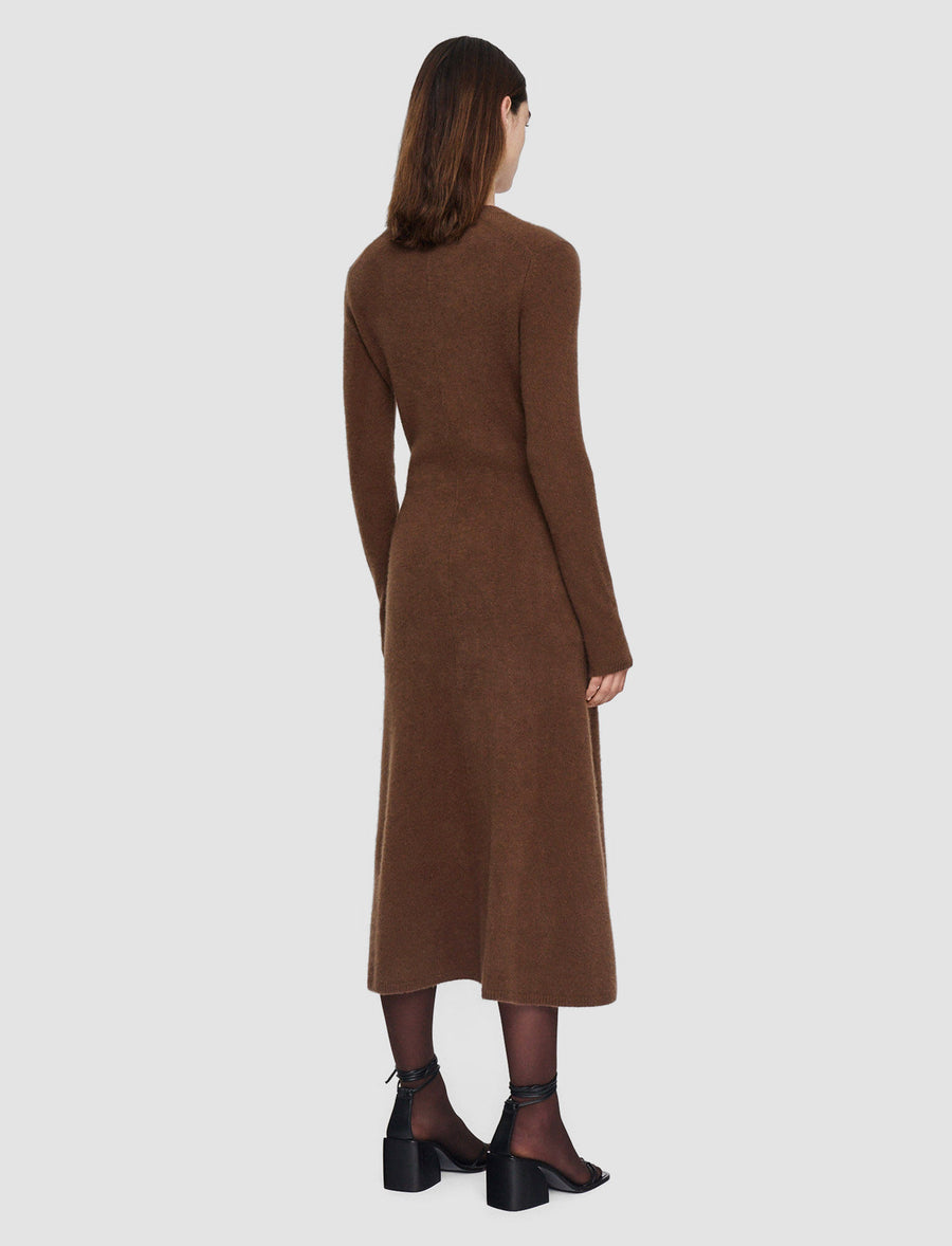 Brushed Cashmere Dress - Arabica